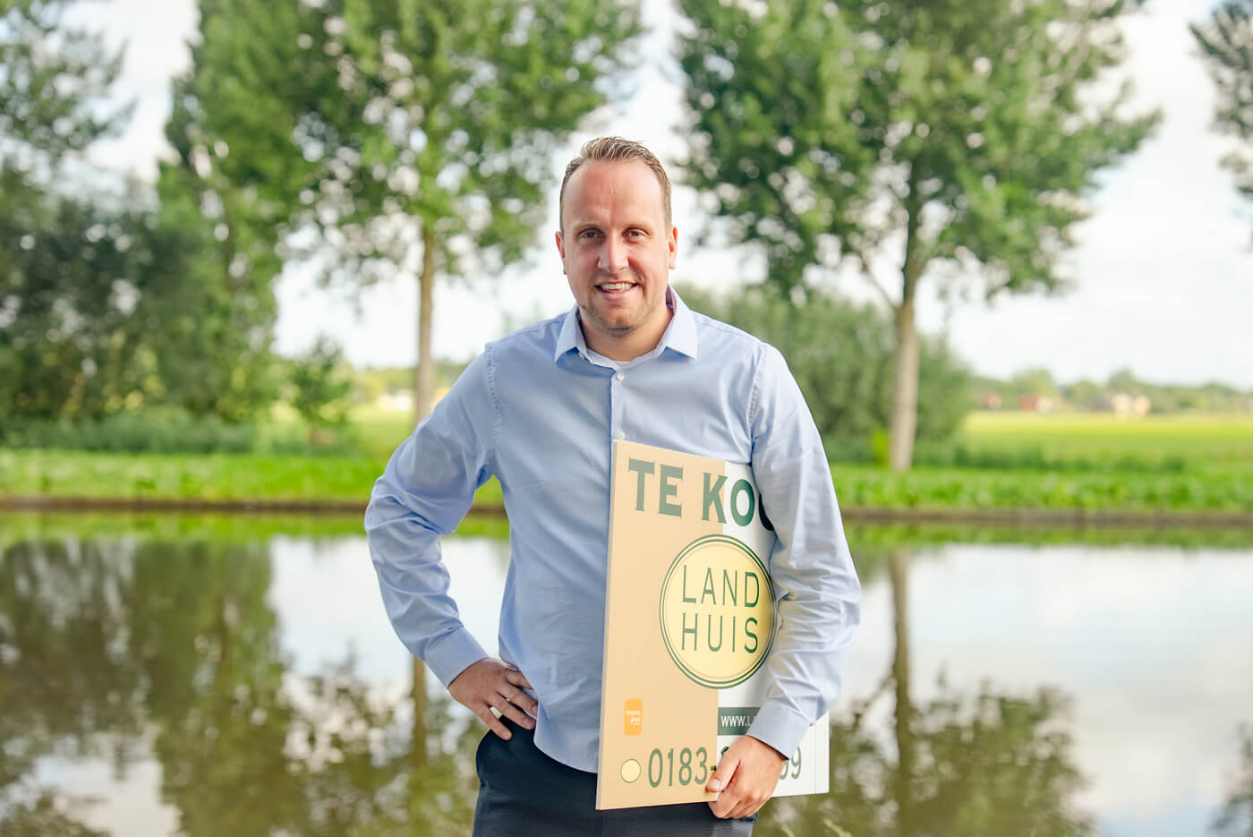 Wim de Leeuw van Land-Huis Makelaardij